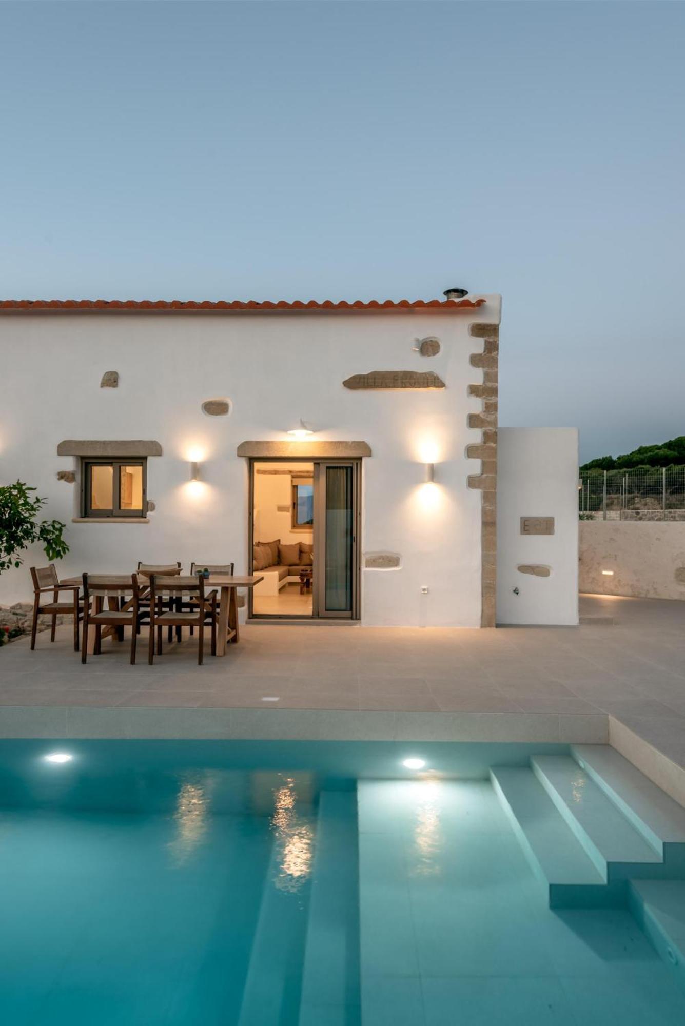 Villa Froudi Near Falaserna Beach Kíssamos Exteriér fotografie